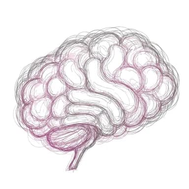 Abstract brain illustration